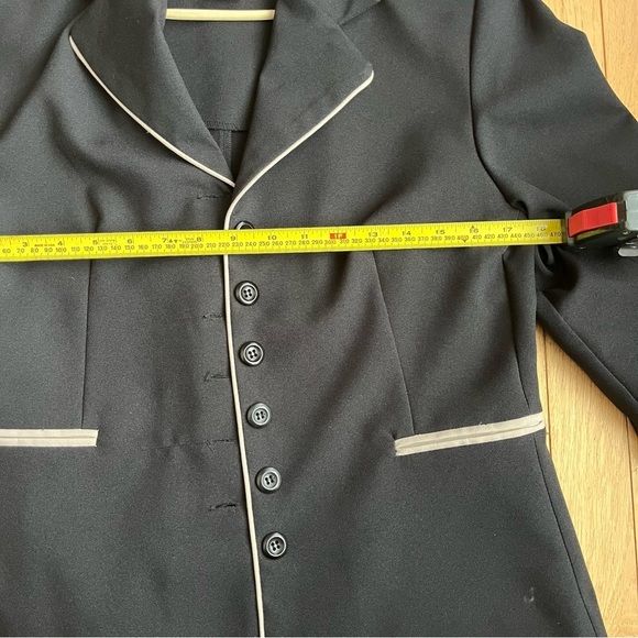 Lightweight vintage blazer neutral office business casual size 10 - Picture 10 of 12